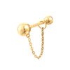 9ct gold - cartilage earring - seolgold