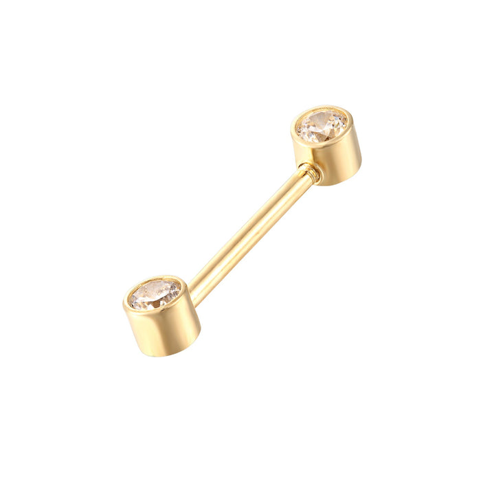 9ct gold - cartilage stud - seolgold