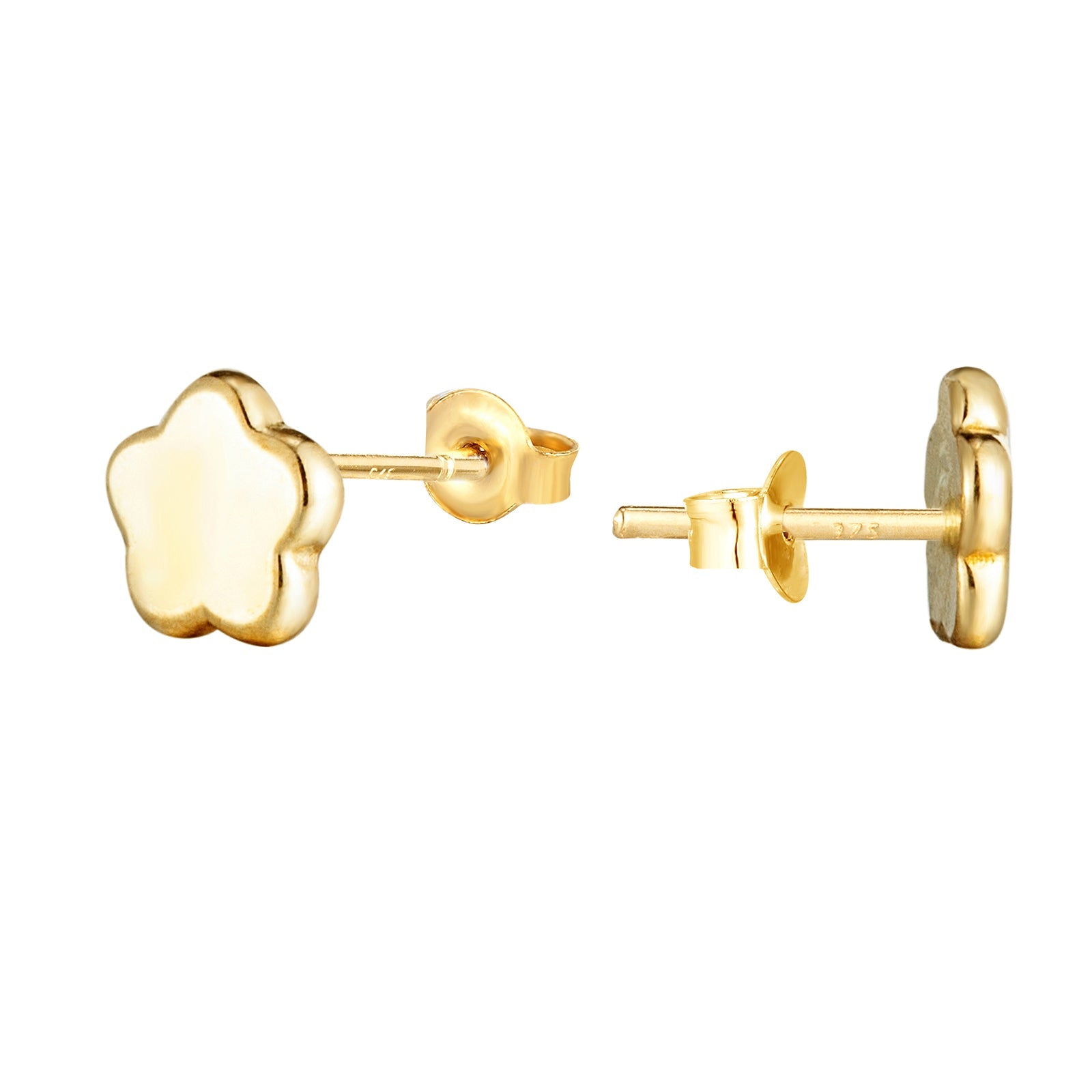 9ct Tiny Flower Studs - Seol Gold