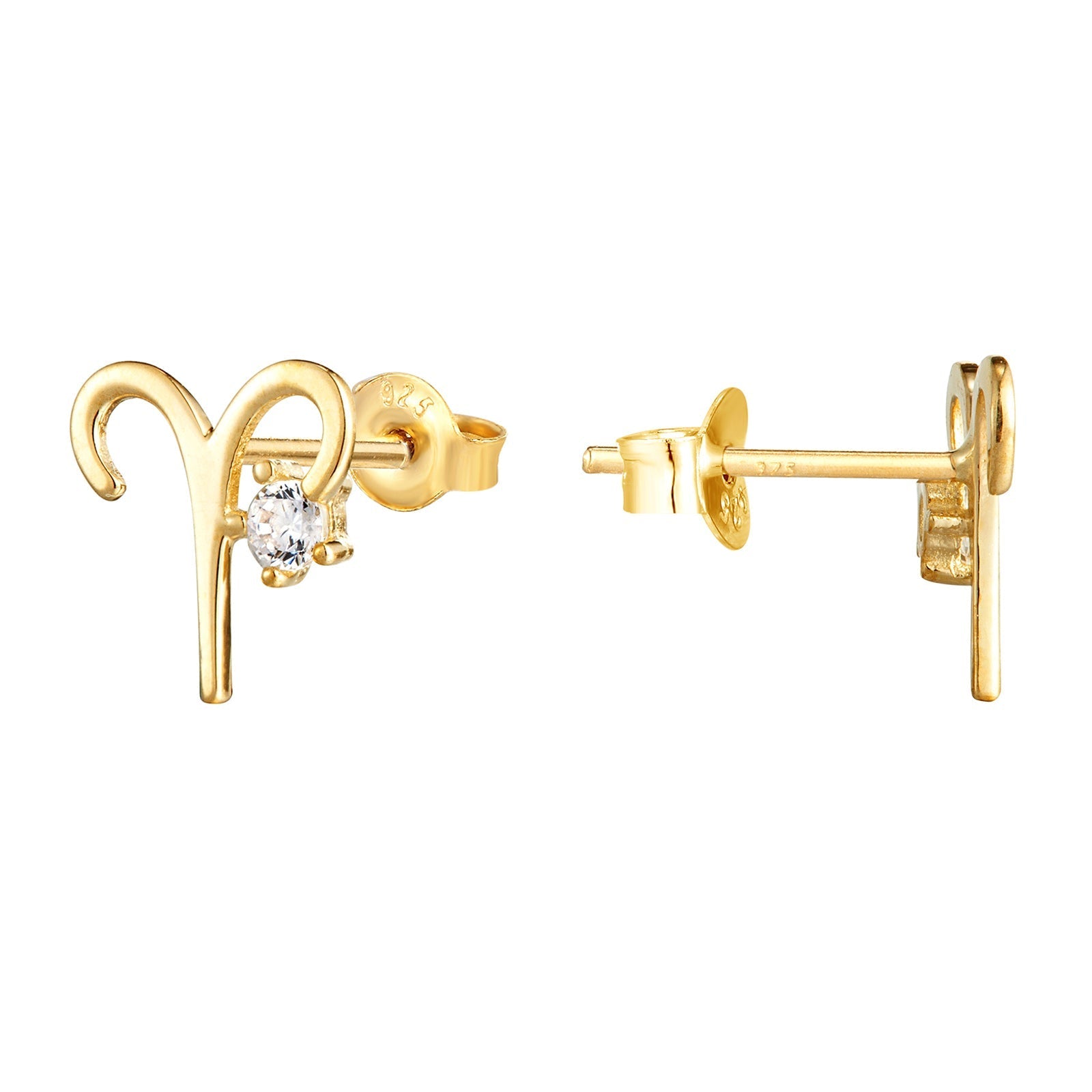 Seol gold - Zodiac cz studs