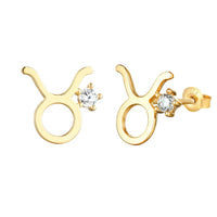 Seol gold - Zodiac cz studs