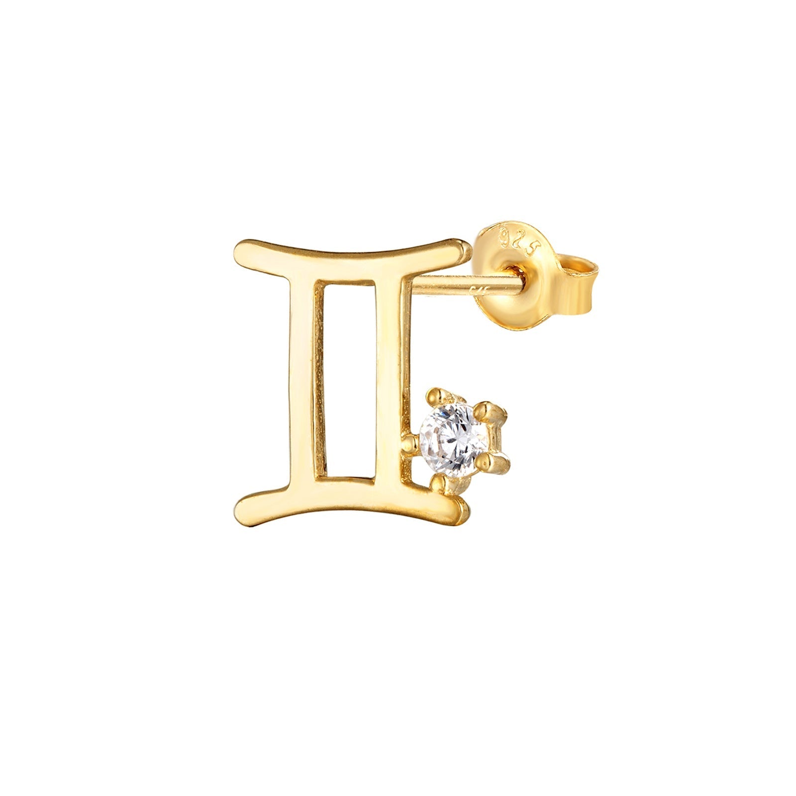 Seol gold - Zodiac cz studs