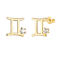 Seol gold - Zodiac cz studs