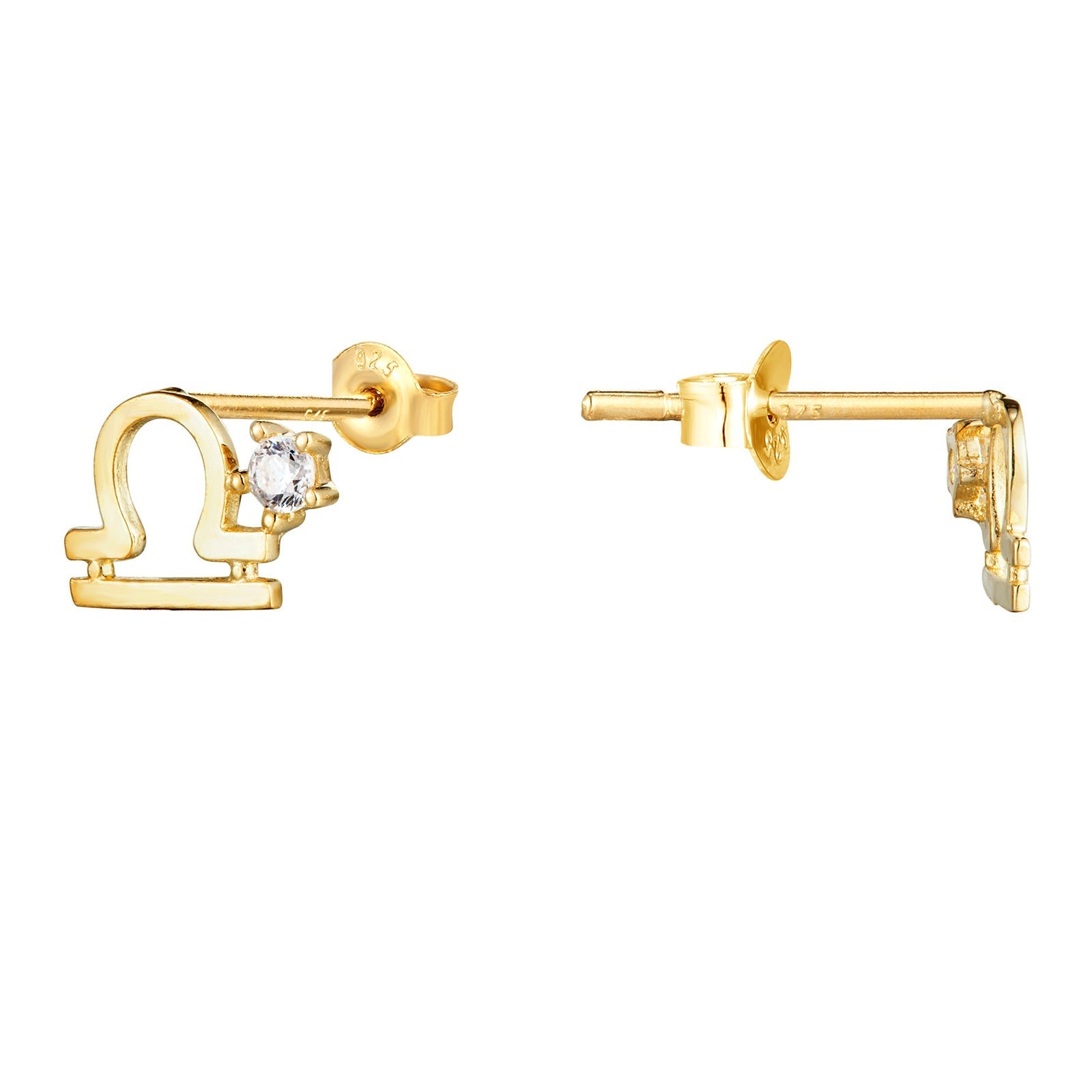 Seol gold - Star sign cz studs