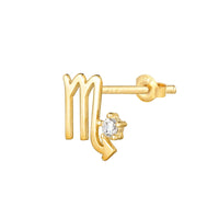 Seol gold - Star sign cz studs