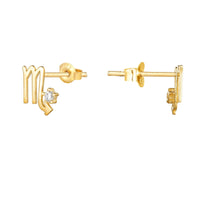 Seol gold - Star sign cz studs