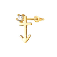 Seol gold - Star sign cz studs