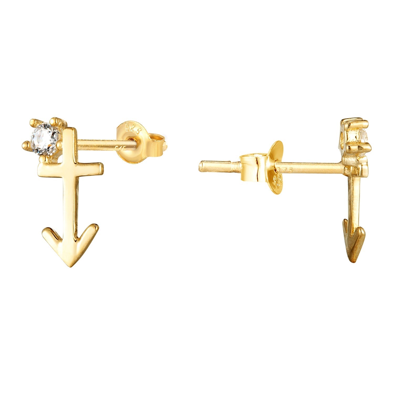 Seol gold - Star sign cz studs