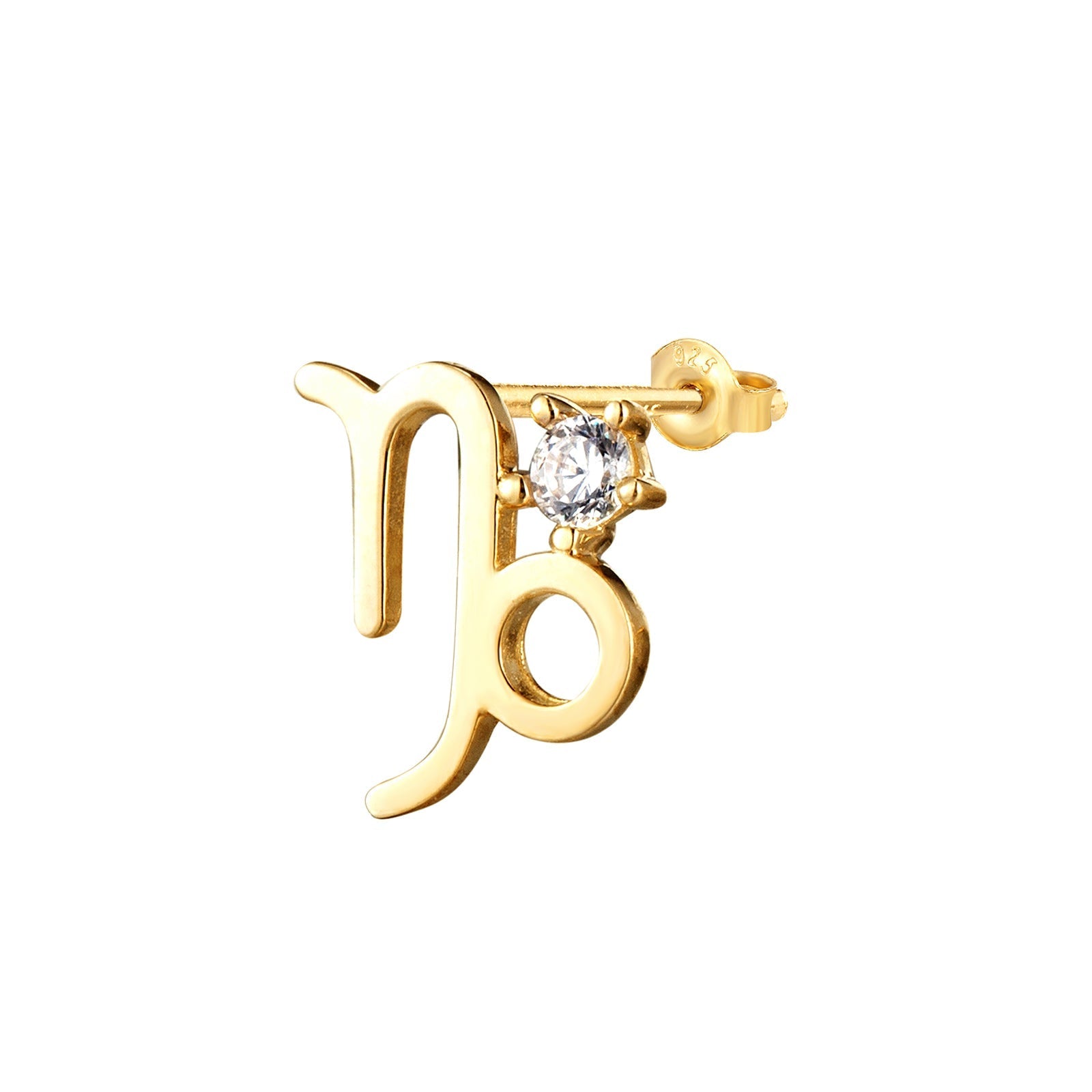 Seol gold - Star sign cz studs