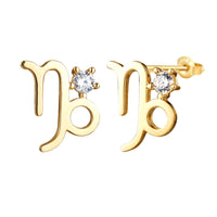 Seol gold - Star sign cz studs