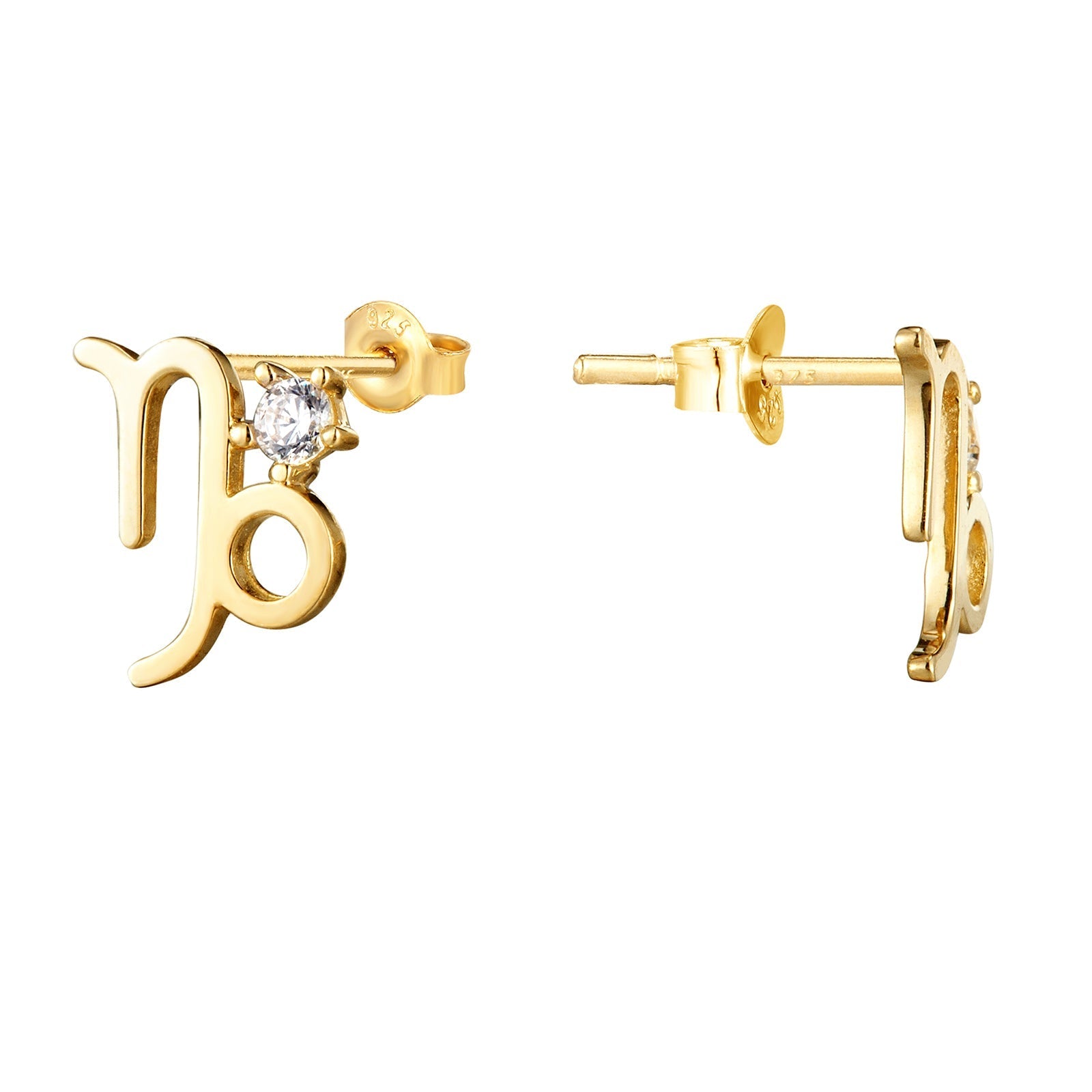 Seol gold - Star sign cz studs