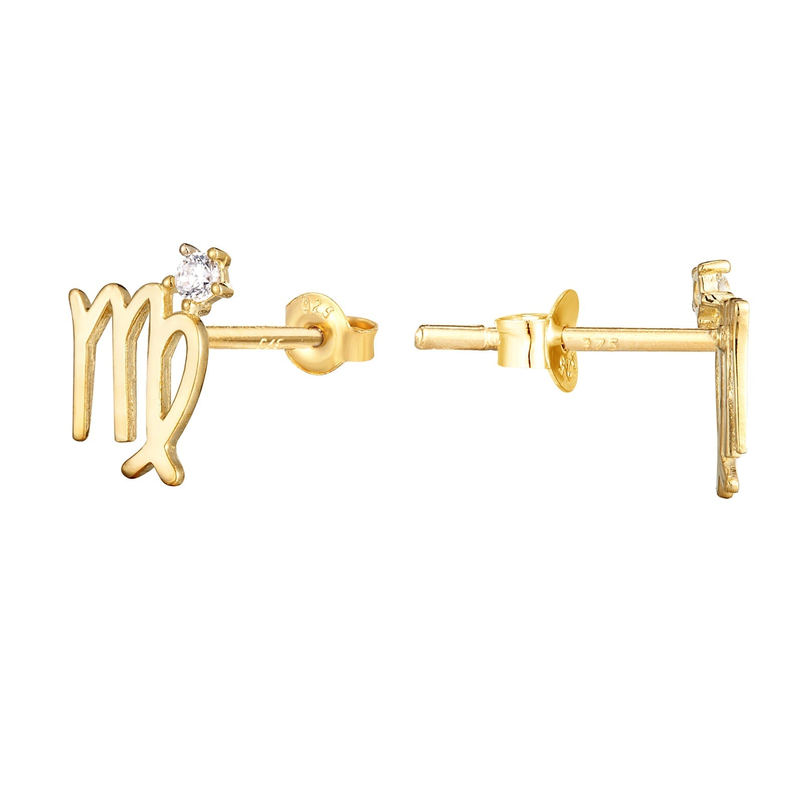 Seol gold - Star sign cz studs