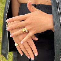 baguette ring - seolgold