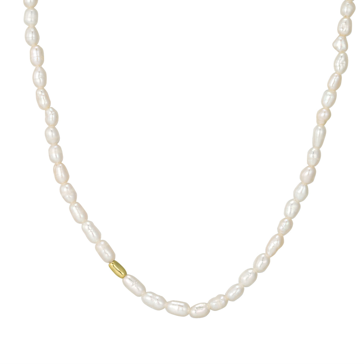 Seol Gold - Pearl Choker Necklace 