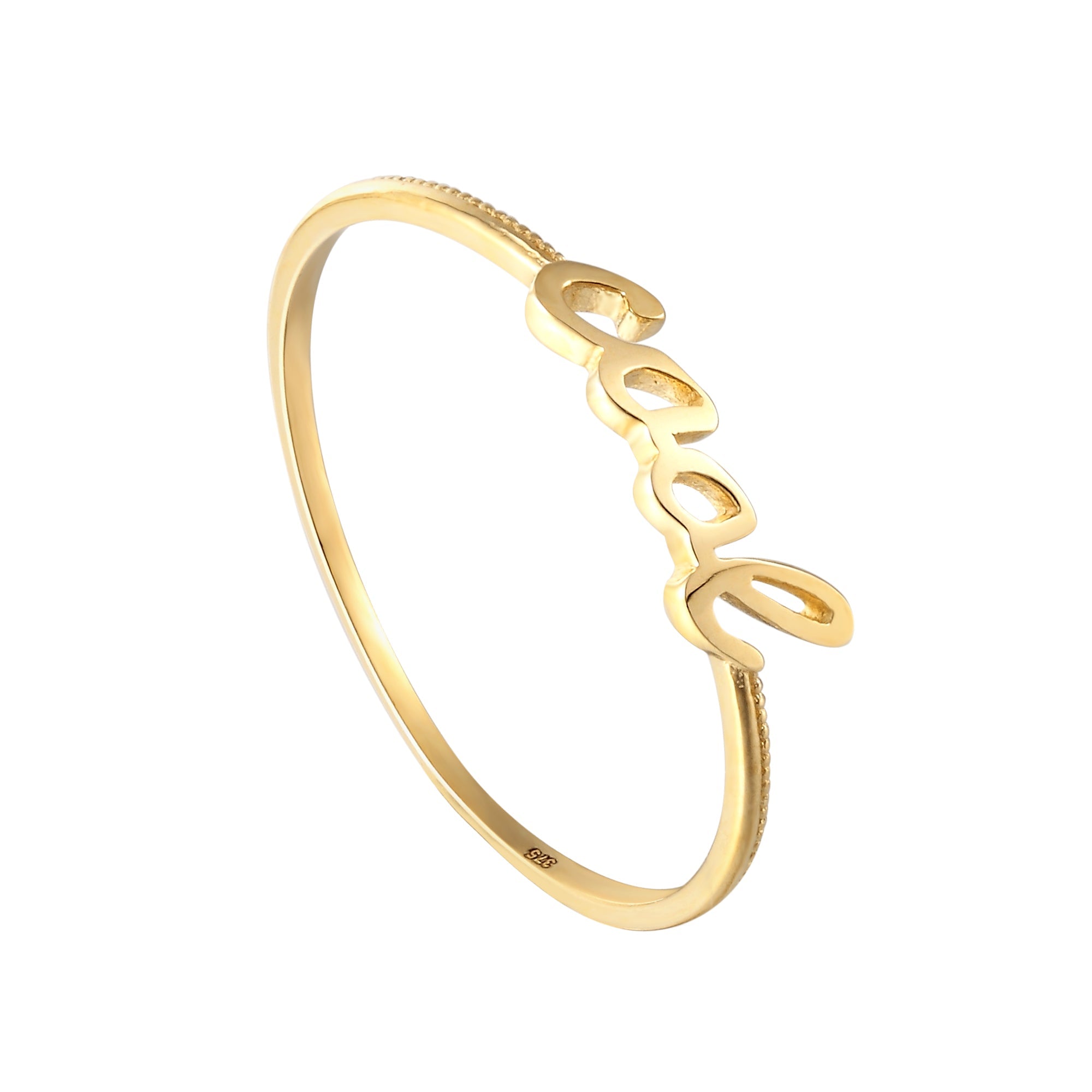 9ct Gold 'Cool' Ring - seolgold