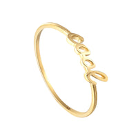 9ct Gold 'Cool' Ring - seolgold