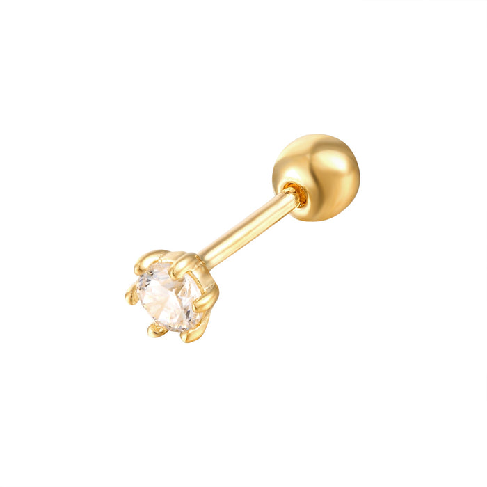 9ct gold - cartilage earring - seolgold