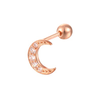 9ct rose gold - cartilage earring- seolgold