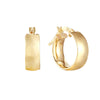 9ct Solid Gold Hoops - seol gold