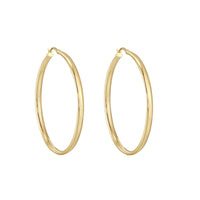 9ct gold hoop - seol gold