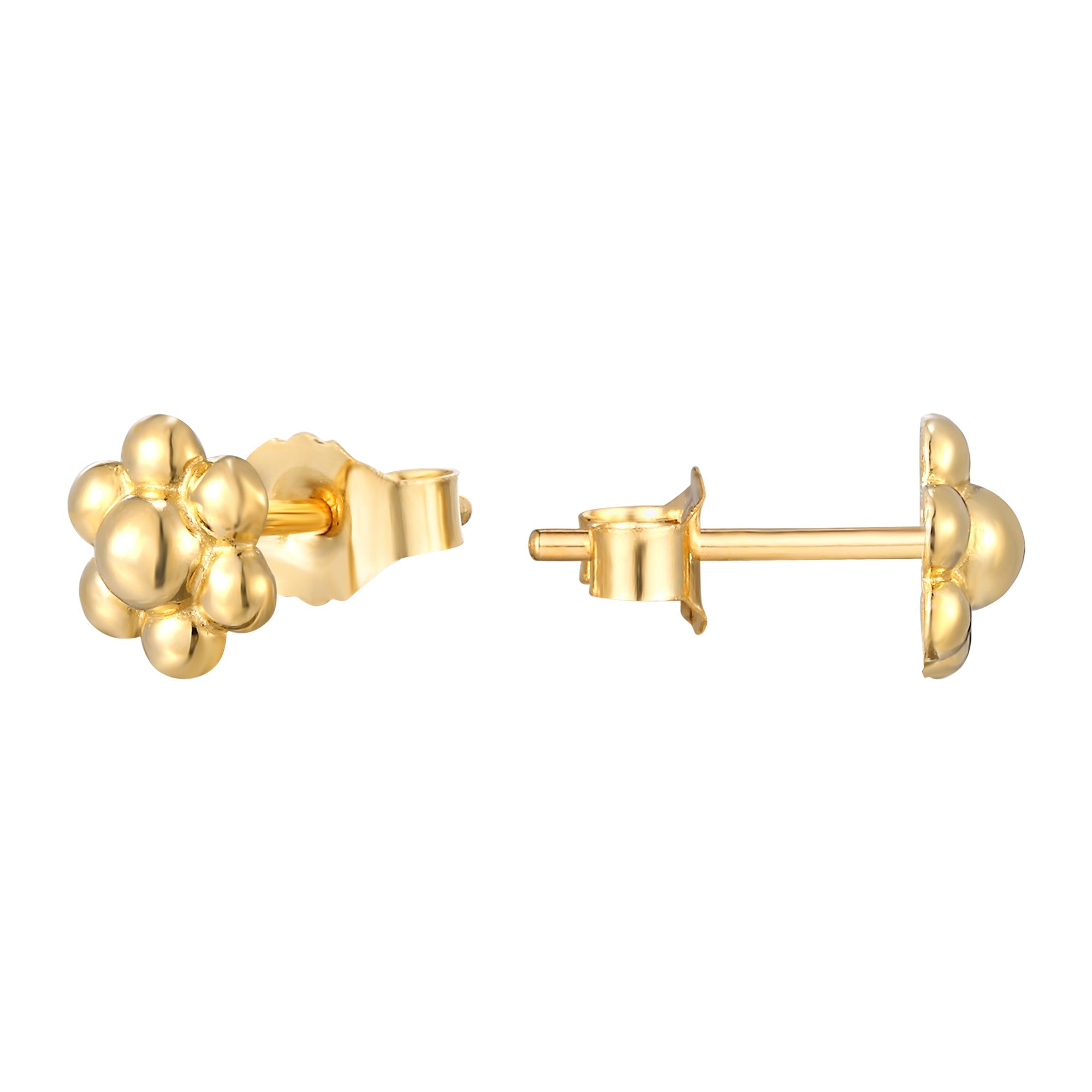 flower earring - seol gold