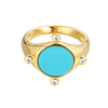 Seol Gold - Turquoise Ring