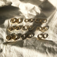 9ct Solid Gold Creoles - seol-gold