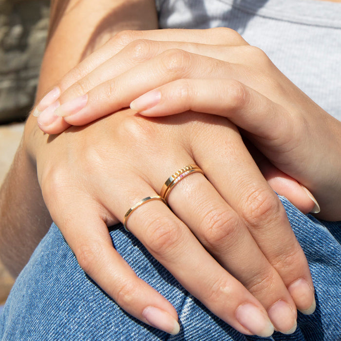 9ct gold ring - seol-gold