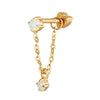 opal earring - seol gold