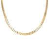 chunky herringbone chain - seolgold