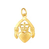 gold claddagh - seolgold