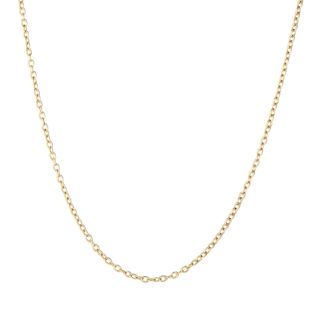 Super Fine Adjustable Plain Chain - seol-gold