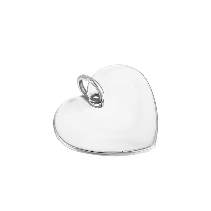 Heart Disc Pendant - Seol Gold