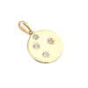 9ct Gold Constellation Medallion - seol-gold