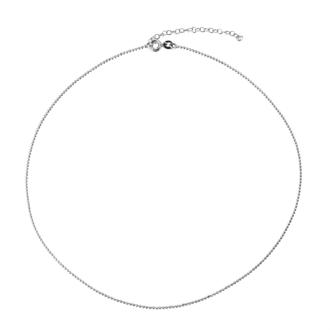 Sterling Silver Bead Chain